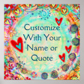 Pas uw eigen Inspirivity aan Poster (Voorkant)