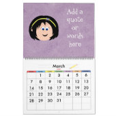 Pas uw eigen kalender (Mar 2027)