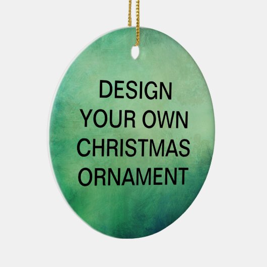 Pas uw eigen kerstkeramisch Ornament aan (Rechts)