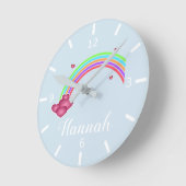 Pas uw eigen kleurrijke regenboog aan ronde klok (Hoek)