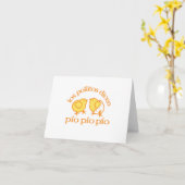 Pas uw eigen notecard aan kaart (Gele Bloem)