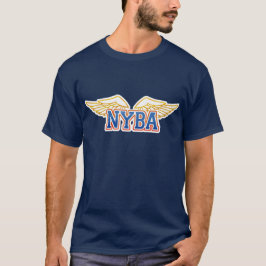 Pas uw eigen NYBA-Logo Lightwood 89-kleding aan T-shirt