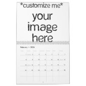 Pas uw eigen ontwerpkalender aan kalender (Feb 2026)