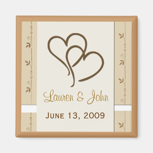 Pas uw eigen opslaan van de datum... magneet (Voorkant)