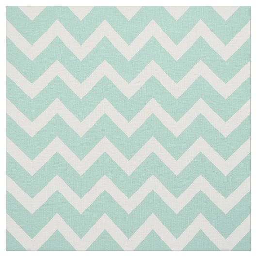Pas uw eigen pastelmint chevron-patroon aan stof (Swatch)