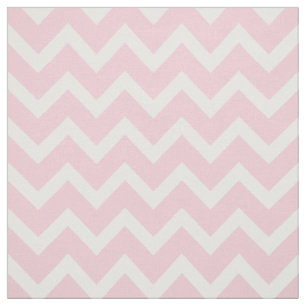 Pas uw eigen pastelroze chevron-patroon aan stof