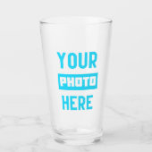 Pas uw eigen plukglas aan glas (Voorkant)