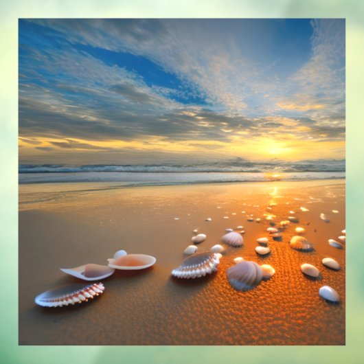 Pas uw eigen prachtige, heldere zeehondenstoelen a raamsticker (Vel 3)