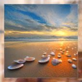 Pas uw eigen prachtige, heldere zeehondenstoelen a raamsticker (Vel 2)