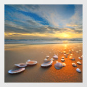 Pas uw eigen prachtige, heldere zeehondenstoelen a raamsticker (Vel)