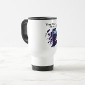Pas uw eigen prijs van Schotland Travel Mug aan Reisbeker (Voorkant links)