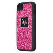 Pas uw eigen roze aan Case-Mate iPhone case (Achterkant Links)