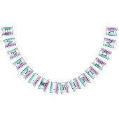 Pas uw eigen systeem aan - Blauwgroen en Paars Vlaggetjes (Alle)