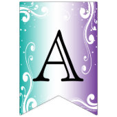 Pas uw eigen systeem aan - Blauwgroen en Paars Vlaggetjes (Tweede vlag)