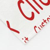 Pas uw eigen tapebanket aan fleece deken (Hoek)