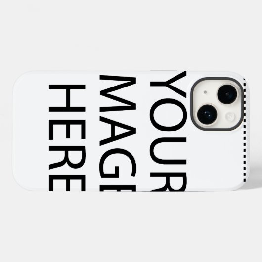 Pas uw eigen telefoongeval aan Case-Mate iPhone case (Achterkant (horizontaal))