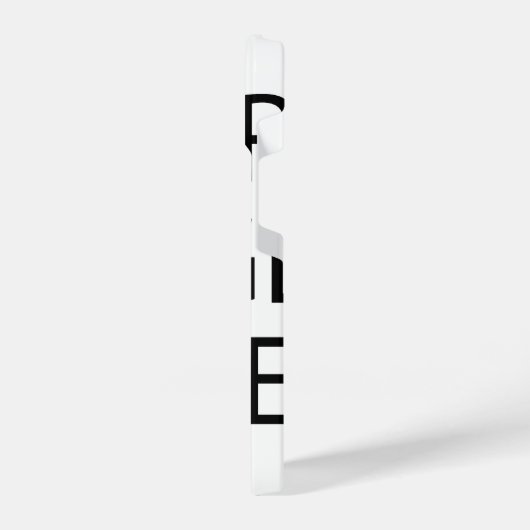 Pas uw eigen telefoongeval aan iPhone hoesje (Linkerkant)