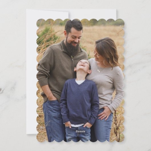 Pas uw eigen Thanksgiving-kaart aan Feestdagenkaart (Achterkant)