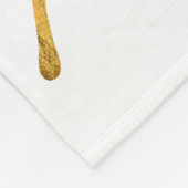 Pas uw eigen vlinderbank aan fleece deken (Hoek)