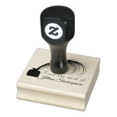 Pas uw elegante Logo doezelaar aan Rubberstempel (Stempel)