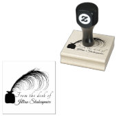 Pas uw elegante Logo doezelaar aan Rubberstempel (Gestempeld)