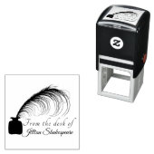 Pas uw elegante Logo doezelaar aan Zelfinktende Stempel (In situ)