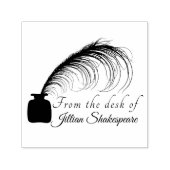 Pas uw elegante Logo doezelaar aan Zelfinktende Stempel (Design)