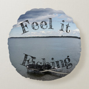 Pas uw gepersonaliseerde kussen aan voor de visser