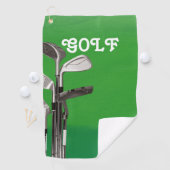 Pas uw Golfspel aan met aangepaste Golfhanddoeken Golfhanddoek (Insitu)