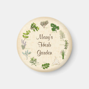 Pas uw Herb Garden Magnet aan