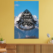 Pas uw hoogte aan canvas afdruk (Insitu (Woonkamer))