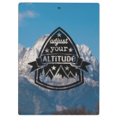 Pas uw hoogte aan klembord (Achterkant)