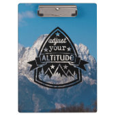 Pas uw hoogte aan klembord (Voorkant)