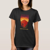 Pas uw hoogteligging Noord-Palisade wandelend kali T-shirt (Voorkant)