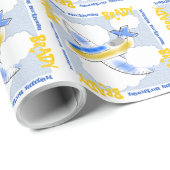 Pas uw Jet Plane aan Cadeaupapier (Rol Hoek)