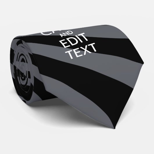 Pas uw 'Keep Calm' en 'Gift' aan met een twist Stropdas (Opgerold)