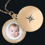 Pas uw Ketting voor het rondreizen van foto's aan<br><div class="desc">Pas uw foto Ronde Locke aan</div>