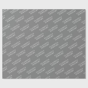 PAS UW LOGO AAN STIJLVOOL MODERN ELEGANT KLASSIEK CADEAUPAPIER