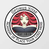 Pas Uw Logo Hier Aangepast Raamsticker (Vel)
