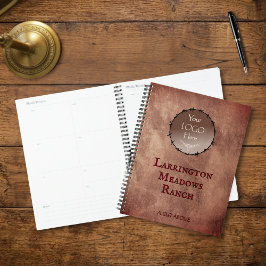 Pas uw Logo Paardenranch Zakelijke Planner aan