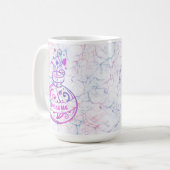 Pas uw Mok van het zuigflesje Coffee/thee aan (Voorkant links)