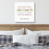Pas uw Motor Home Canvas Art aan Afdruk (Insitu (Slaapkamer))