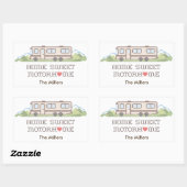Pas uw Motor Home Sticker aan (Vel)