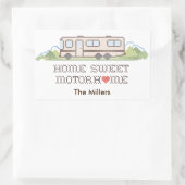 Pas uw Motor Home Sticker aan (Tas)