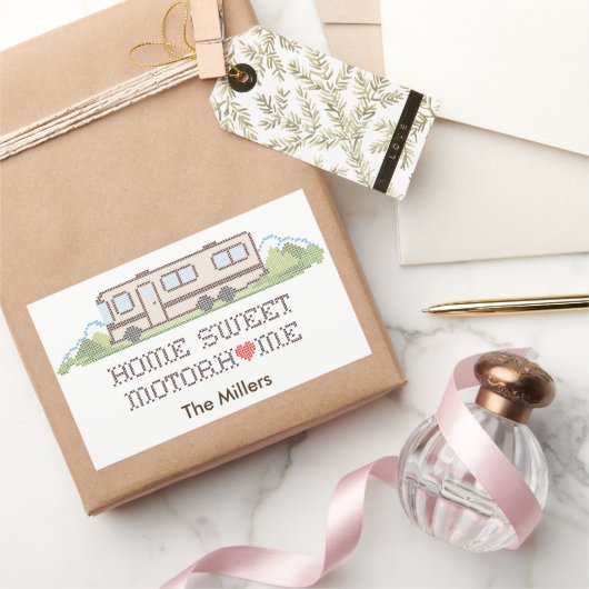 Pas uw Motor Home Sticker aan (Geschenken)