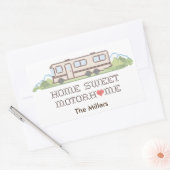Pas uw Motor Home Sticker aan (Envelop)
