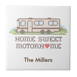 Pas uw Motor Home Tegel aan Tegeltje