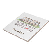 Pas uw Motor Home Tegel aan Tegeltje (Zijkant)