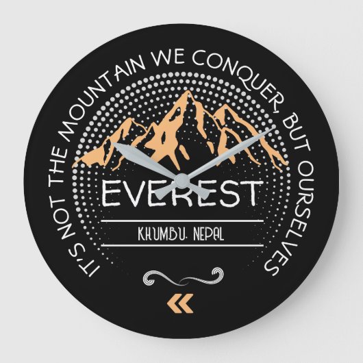 Pas uw MOUNTAIN-ontwerp aan Grote Klok (Voorkant)