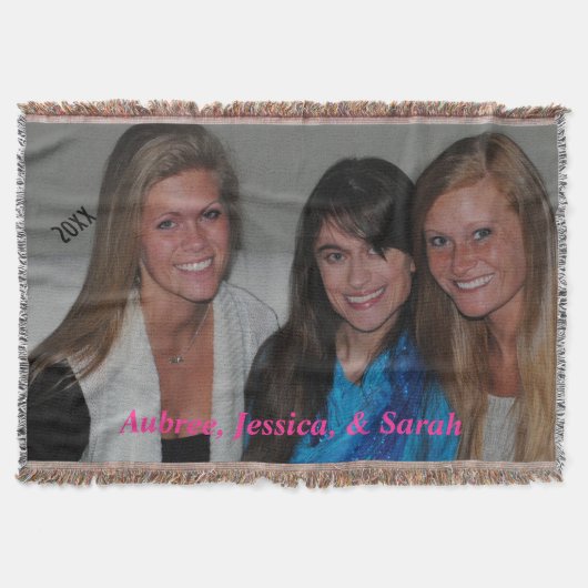 Pas uw muurmandje aan deken (Voorkant)